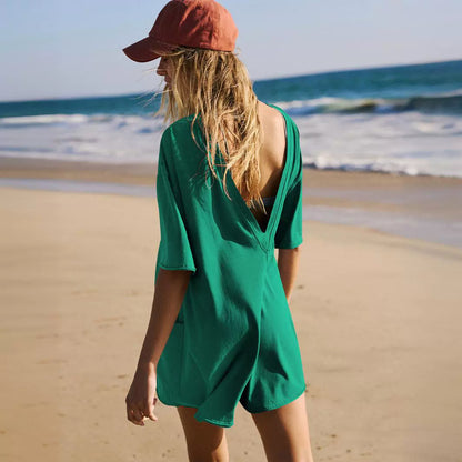 Casual Backless Sports Dresses