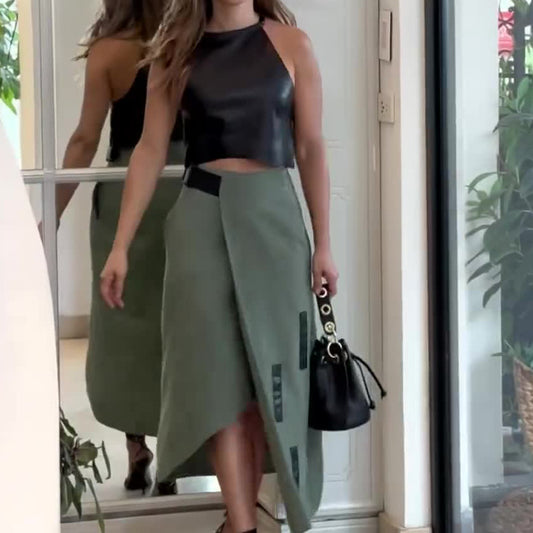 Fashion Halter Tops and Skirts for Women