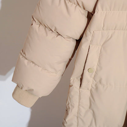 Casual Warm Winter Cotton Hoodie Overcoats