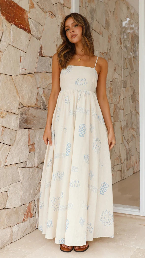 Fashion Summer Spaghetti Straps Dresses