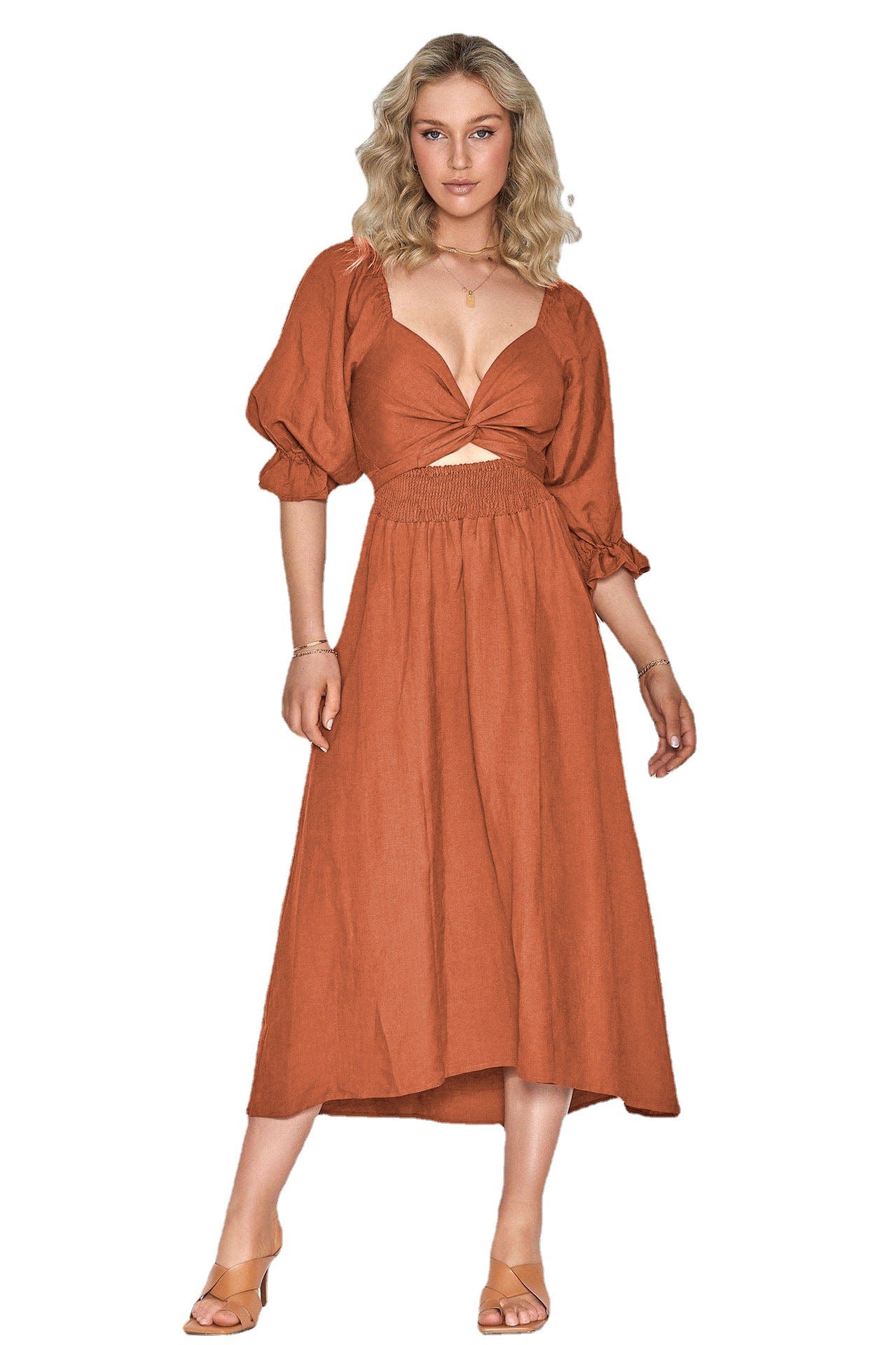 Elegant Long Sleeves Fall Dresses