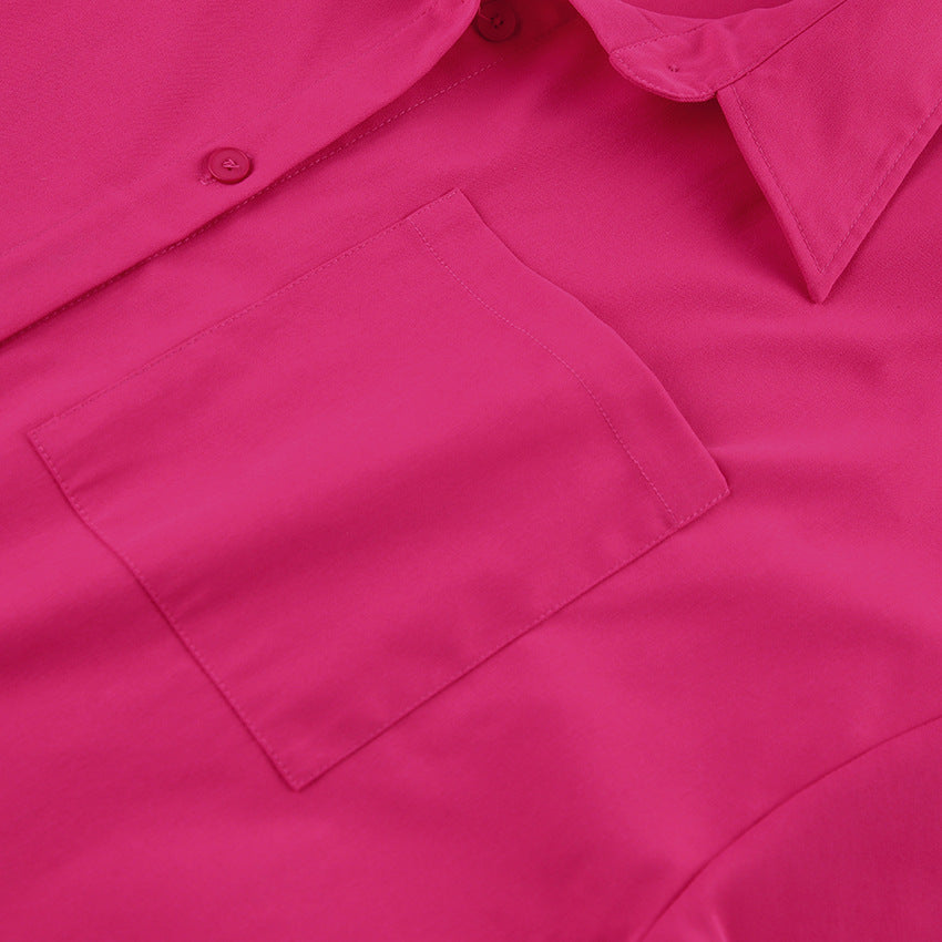 Casual Short Sleeves Shirts & Short Skirts for Women