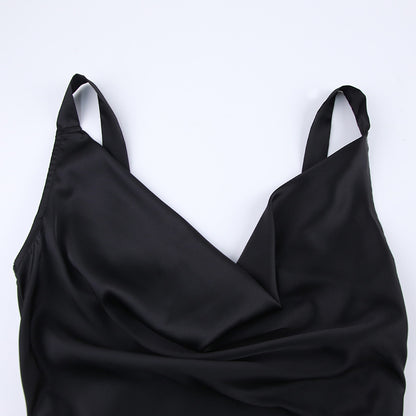 Summer Backless Long Back Party Dresses