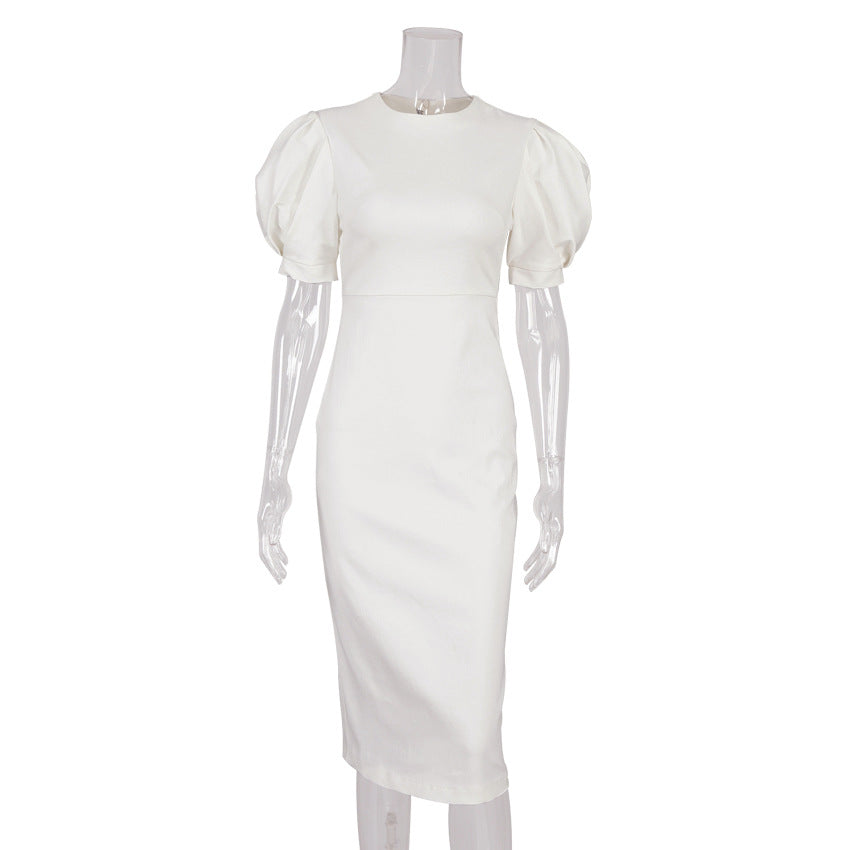 Sexy Short Sleeves Sheath Dresses