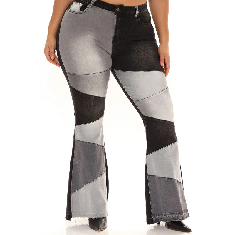 Fashion Plus Sizes Denim Jeans for Women