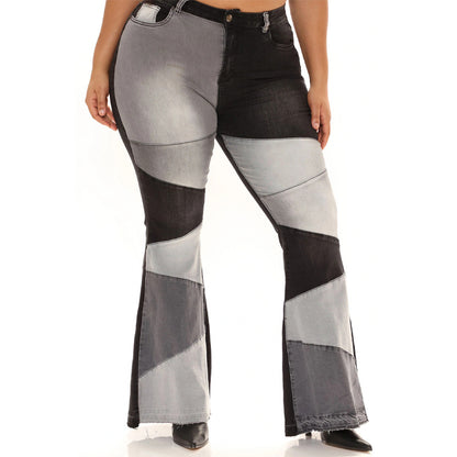 Fashion Plus Sizes Denim Jeans for Women