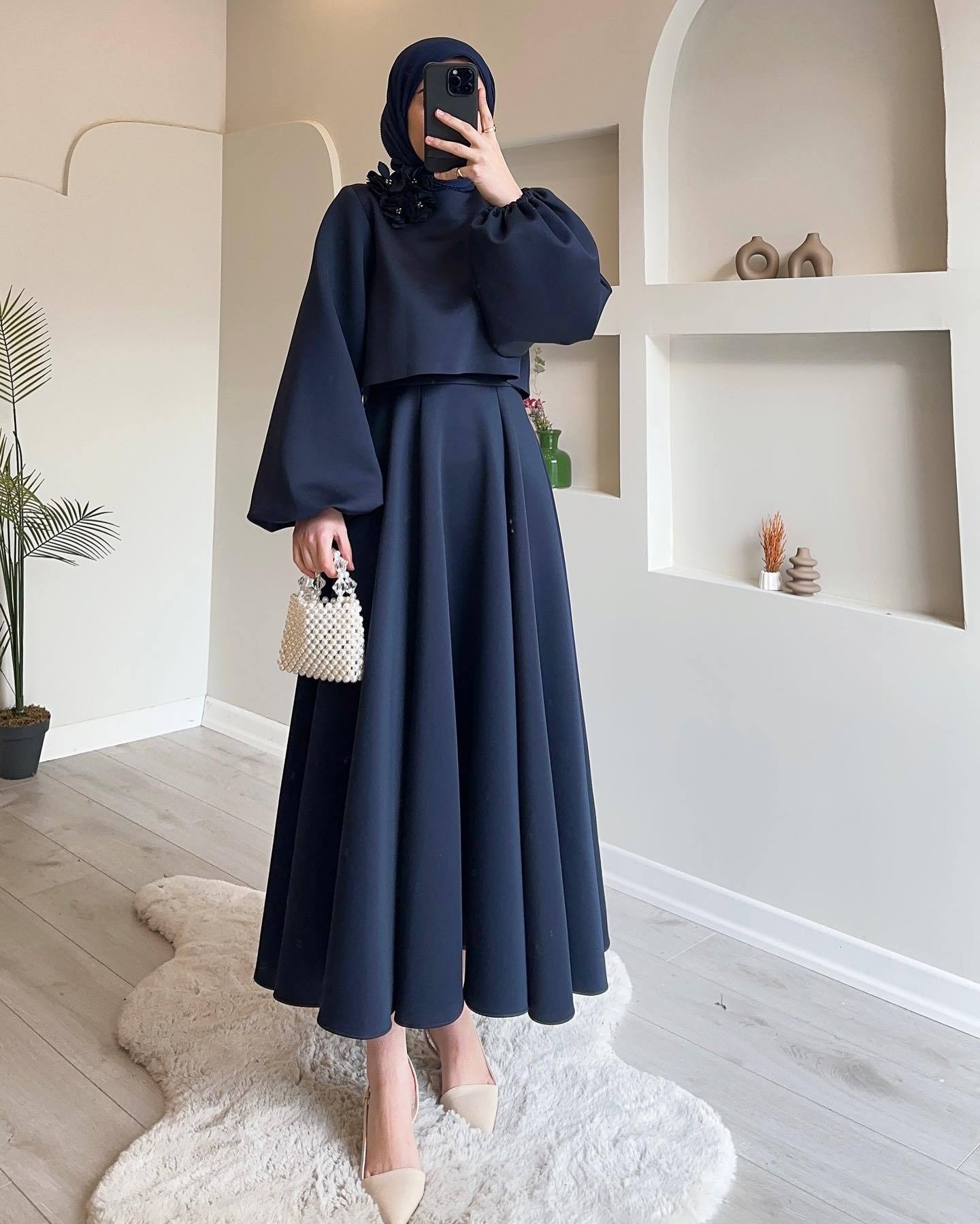 Middle East Women Two Pieces Dresses Sets