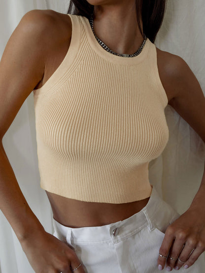 Sexy Summer Short Knitted Tank Tops