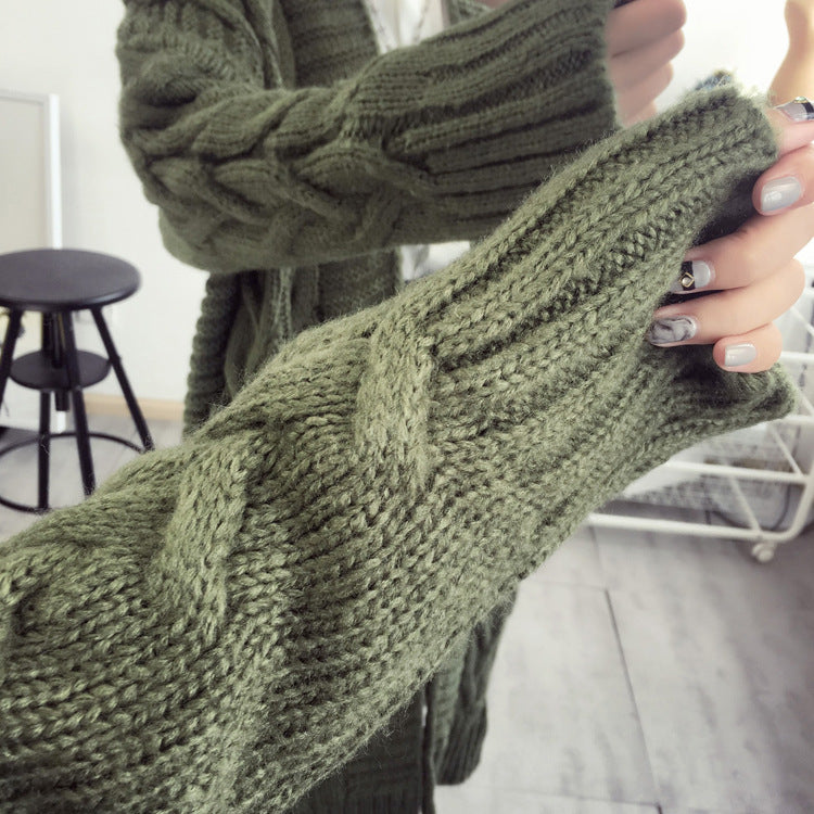 Casual Women Cardigan Knitted Wear