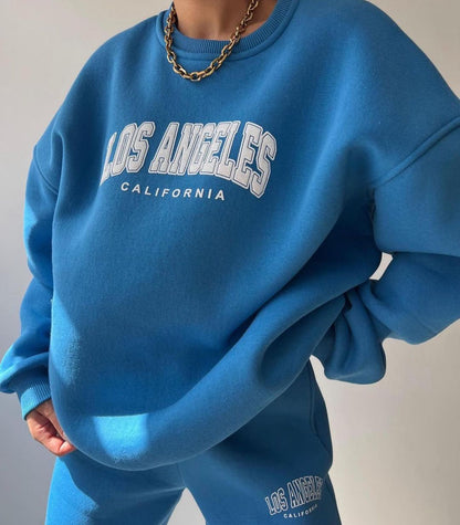 Casual Fashion Long Sleeves Hoodies and Sports Pants