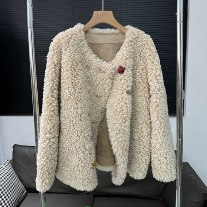 Fashion Faux Fur Women Jacket Coats