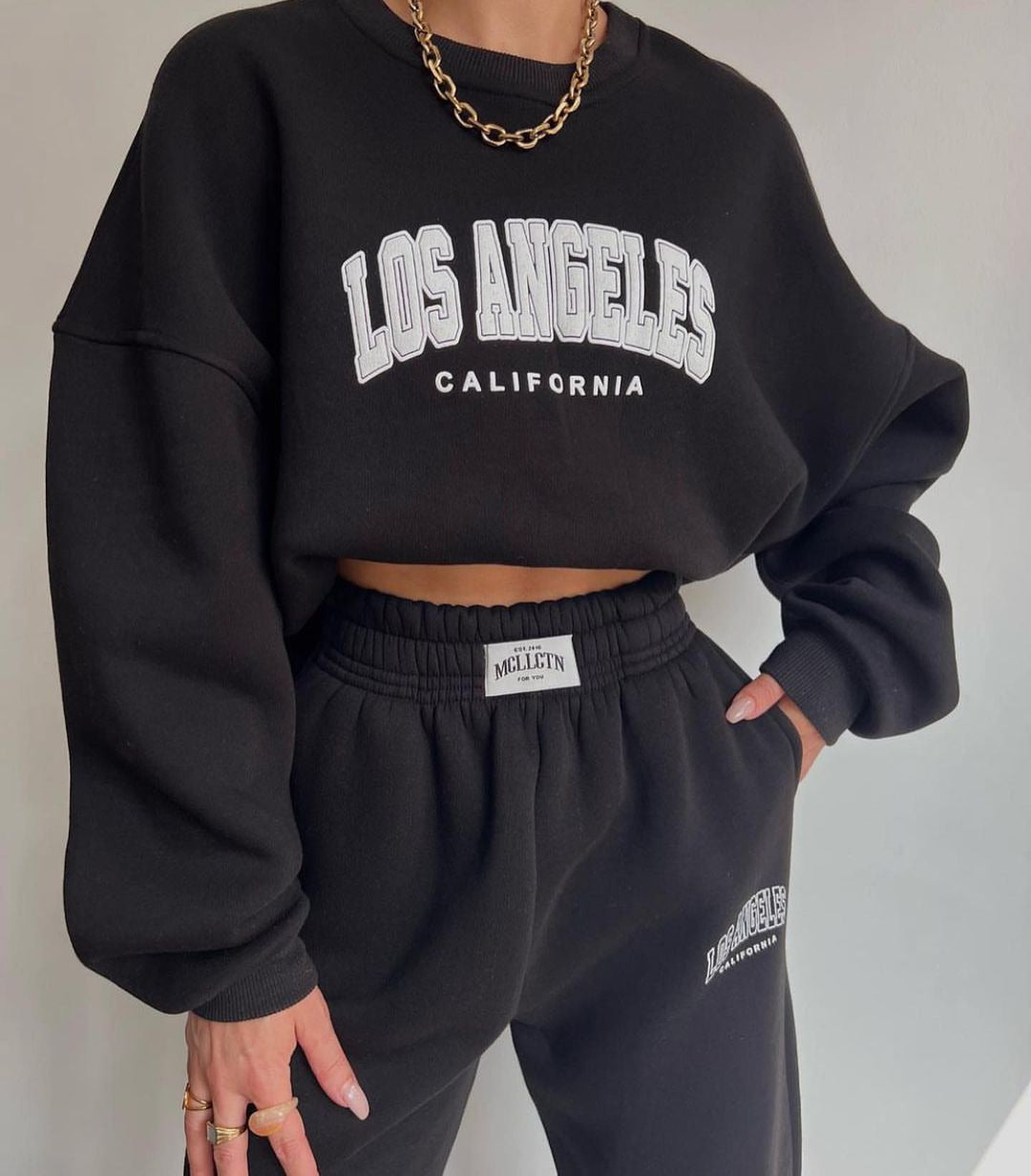 Casual Fashion Long Sleeves Hoodies and Sports Pants