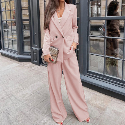 Fashion Long Sleeves Blazers and Pants for Women