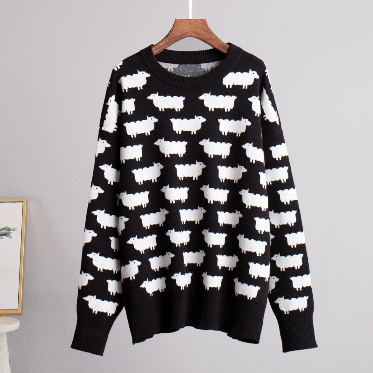 Casual Round Neck Pullover Sweaters