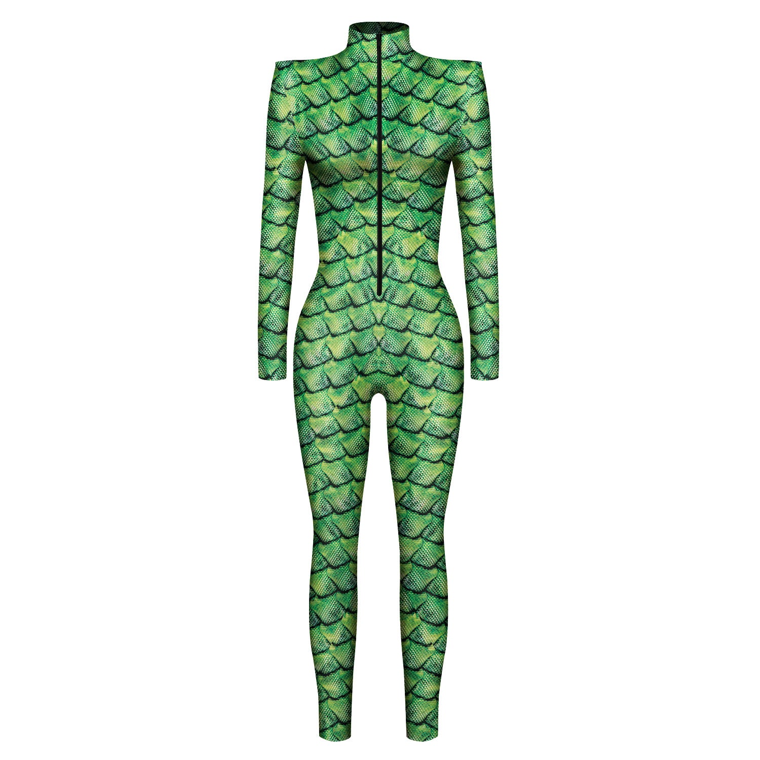 Halloween Skeleton Long Sleeves Jumpsuits Cosplay Costumes