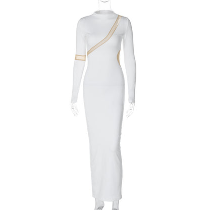 Sexy Fashion Backless Long Sleeves Dresses