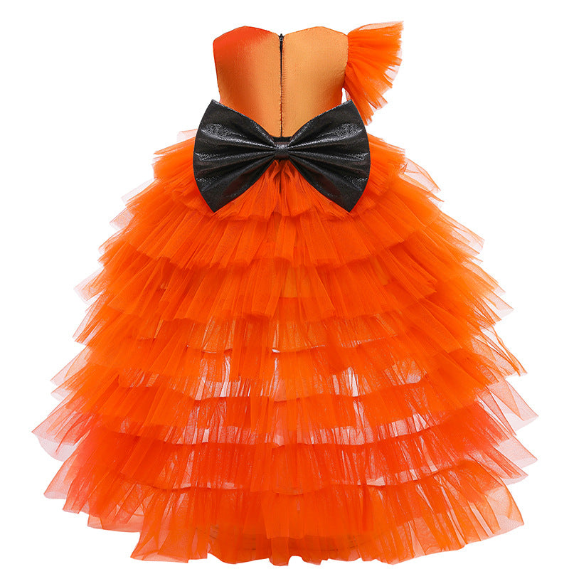 Halloween Tulle Cake Style Girls Princess Cosplay Dresses