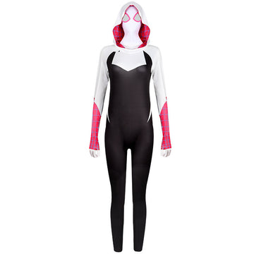 Spider-Man: Across the Spider-Verse Gwen Stacy Cosplay Costume Jumpsuits F003