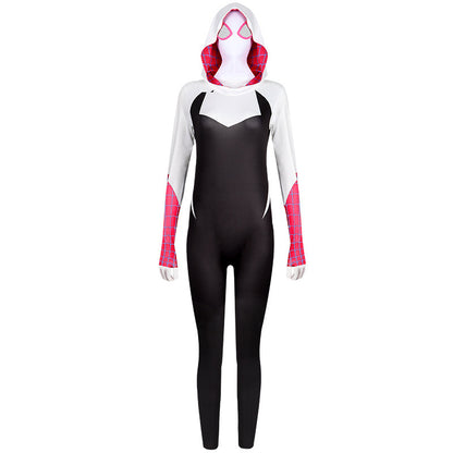 Spider-Man: Across the Spider-Verse Gwen Stacy Cosplay Costume Jumpsuits F003