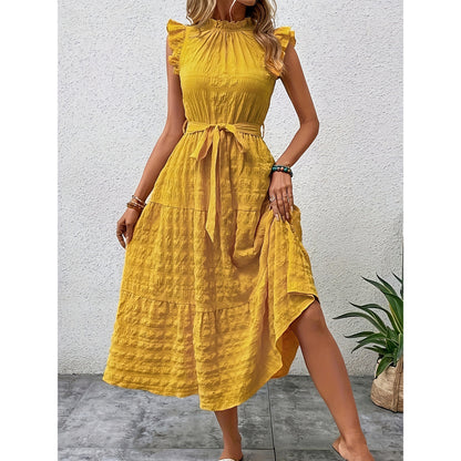 Causal Summer Vacation Long Dresses