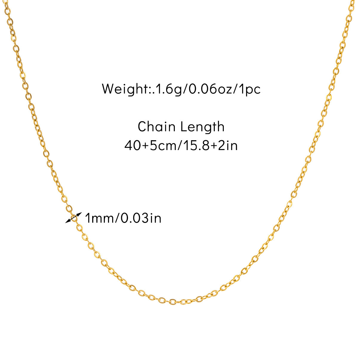 Designed Fashion Square Round Shaped Pendant & Chains an for Women