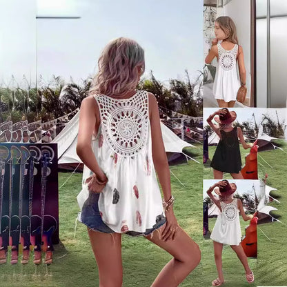 Fashion Lace Women Summer Tank Tops