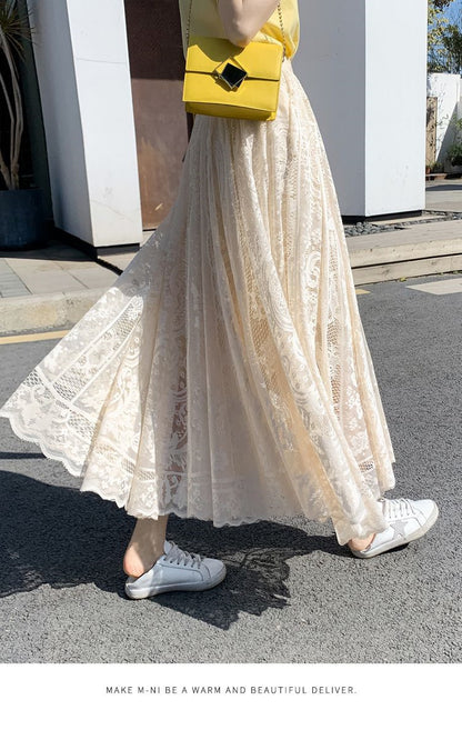 Fashion Fairy High Waist Women Long Skirts