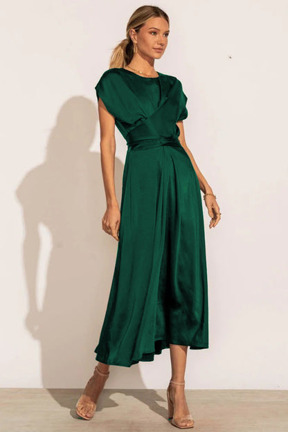 Fashion Summer Satin Evening Party Dresses