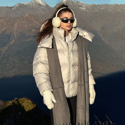 Casual Winter Warm Cotton Hoodie Overcoats