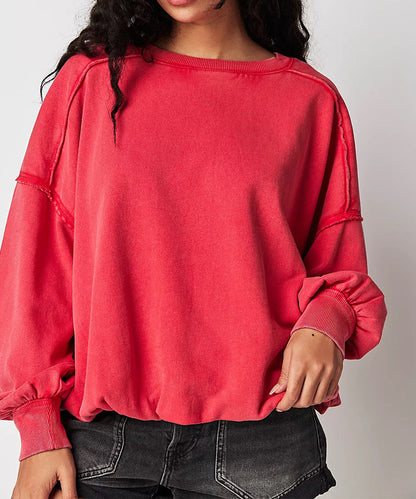 Casual Long Sleeves Pullover Hoodies for Women