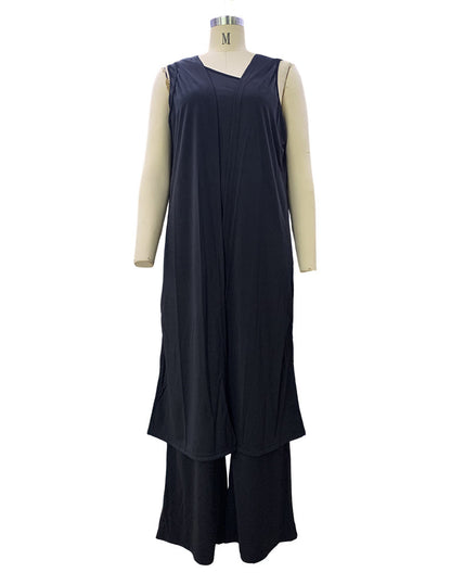 Casual Plus Sizes Three Pieces Suits for Women