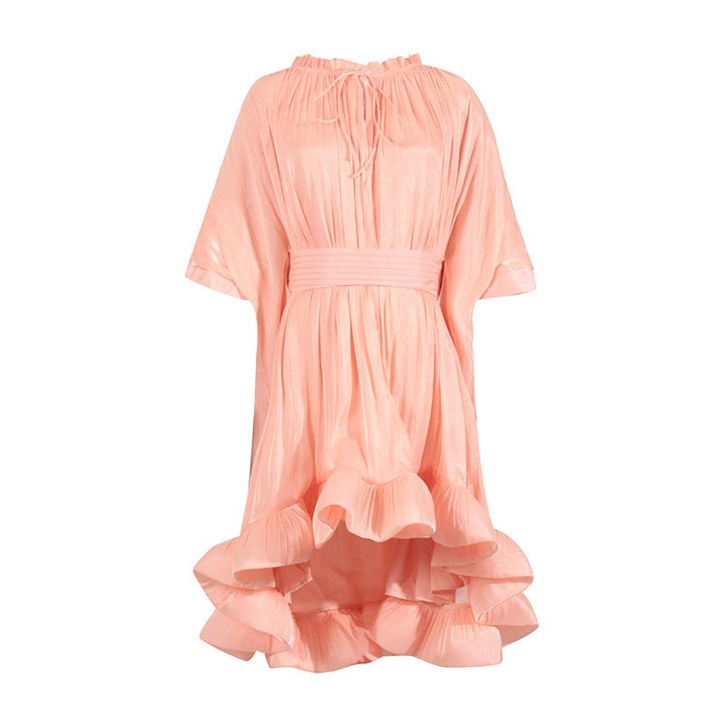 Luxury Designed Ruffled Short Dresses