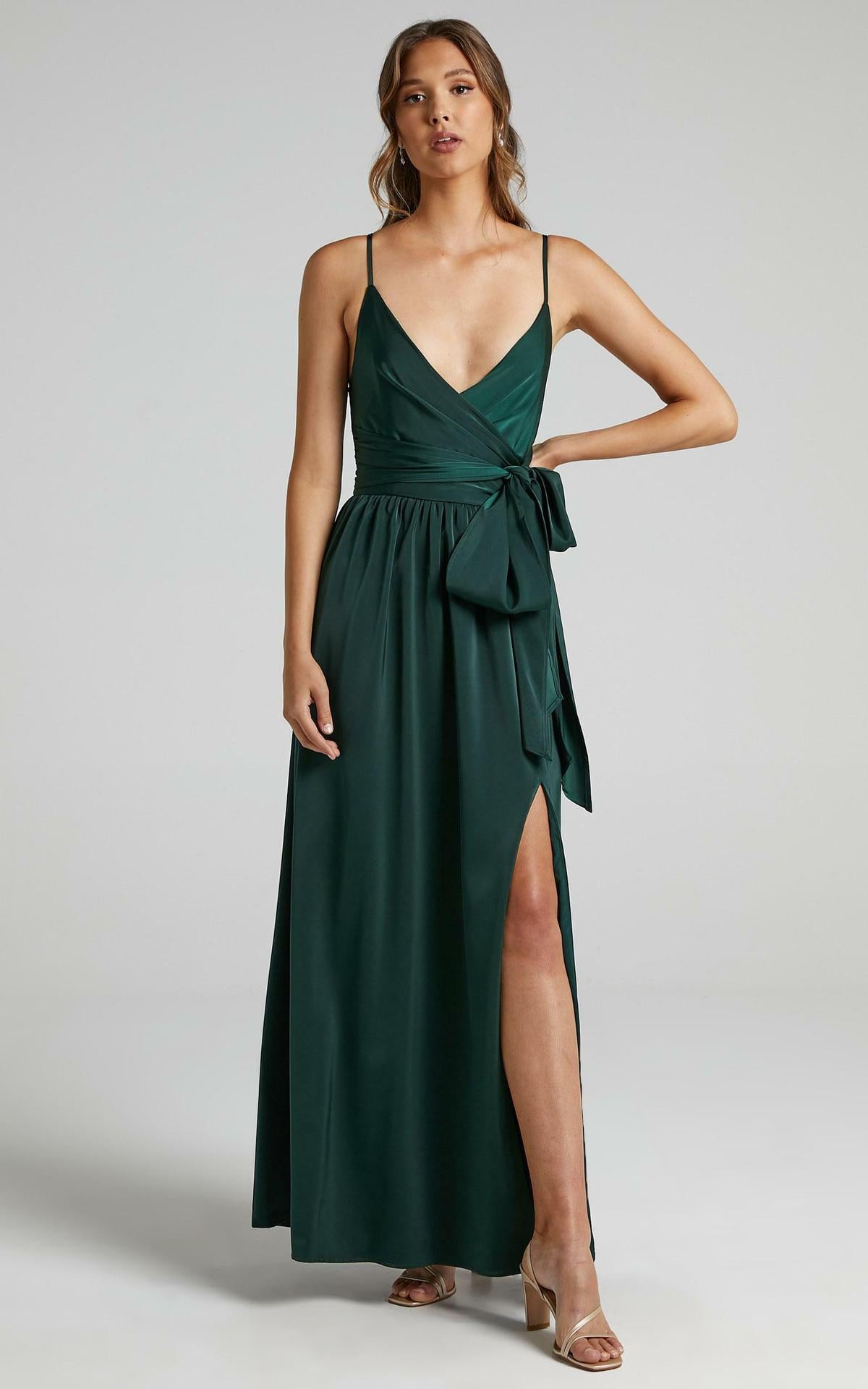 Sexy Satin Sleeveless Party Dresses