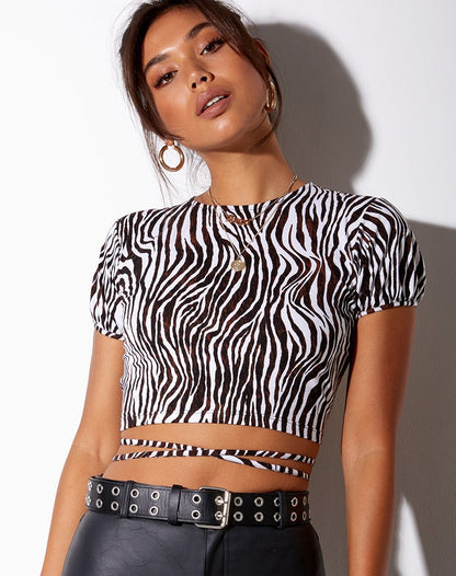 Sexy Midriff Baring Long Sleeves T Shirts for Women
