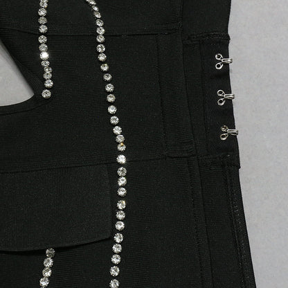 Luxury Designed Hollow Out Two Pieces Women Outfits Set