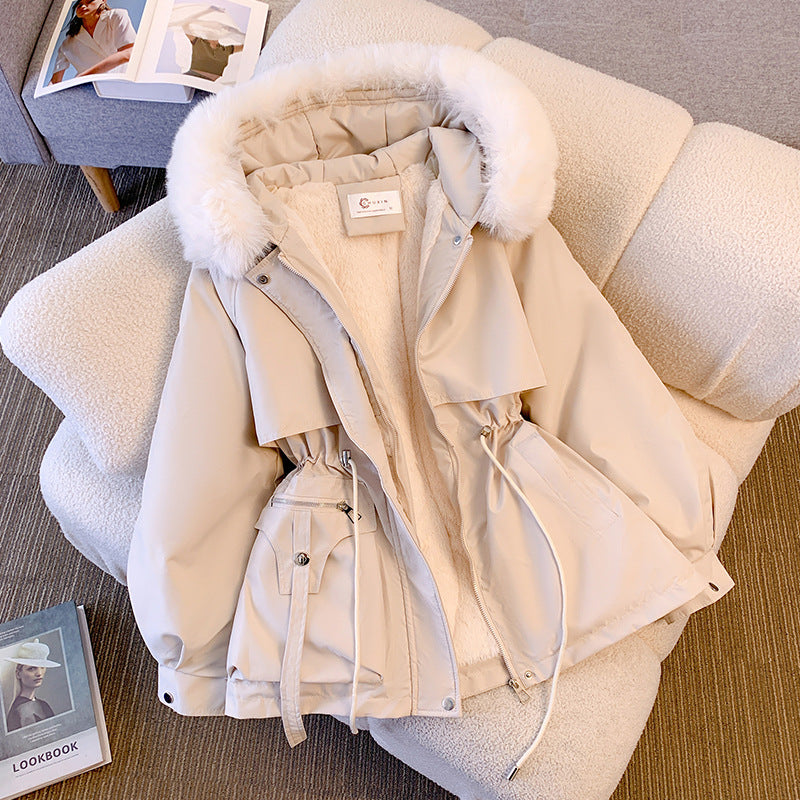 Casual Winter Short Velvet Jacket Coats for Women