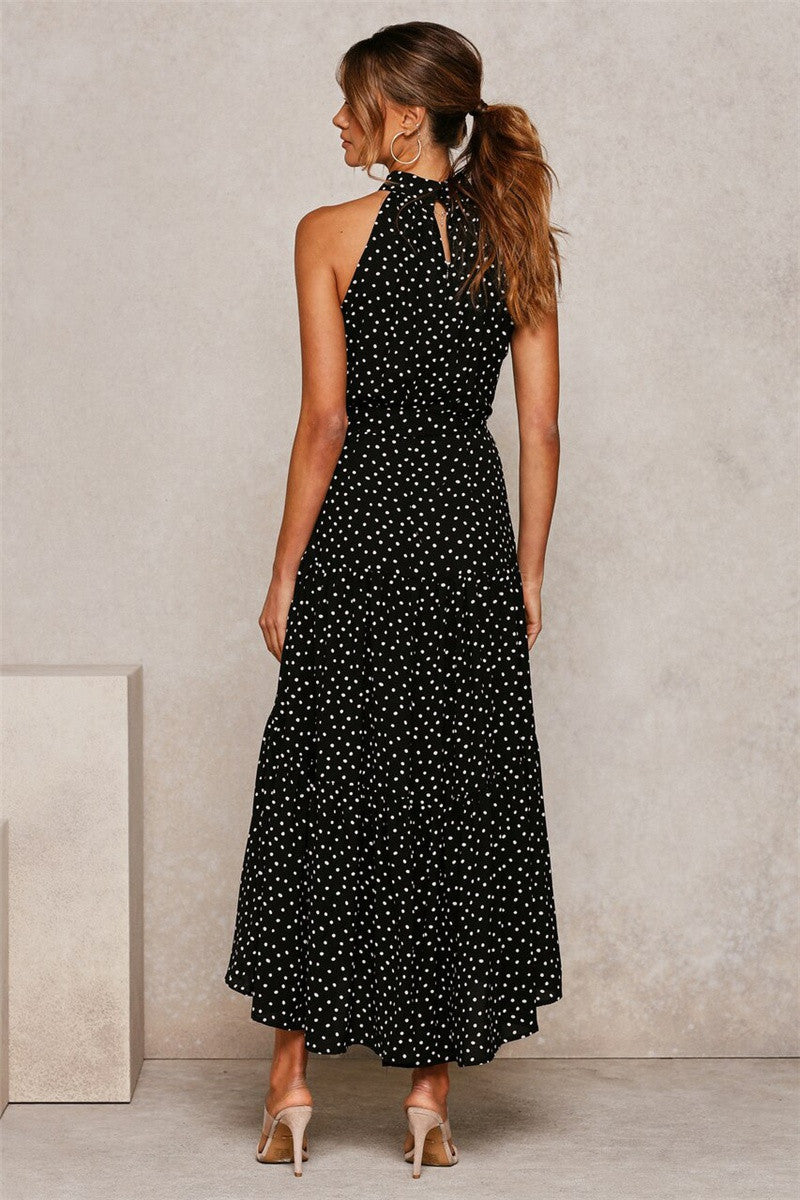 Casual Halter Summer Long Dresses