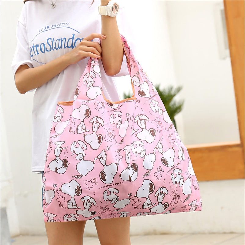 Large Capacity Foldable Reusable Waterproof Shopping Bag