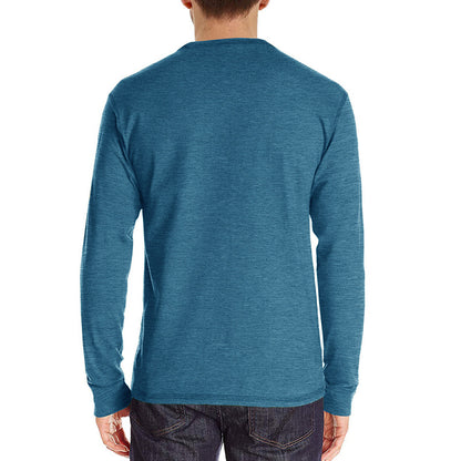 Casual Round Neck Long Sleeves T Shirts