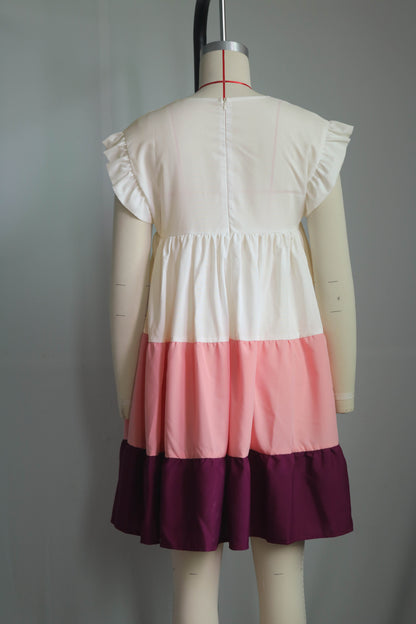 Casual Summer Ruffled Short Daily Dresses