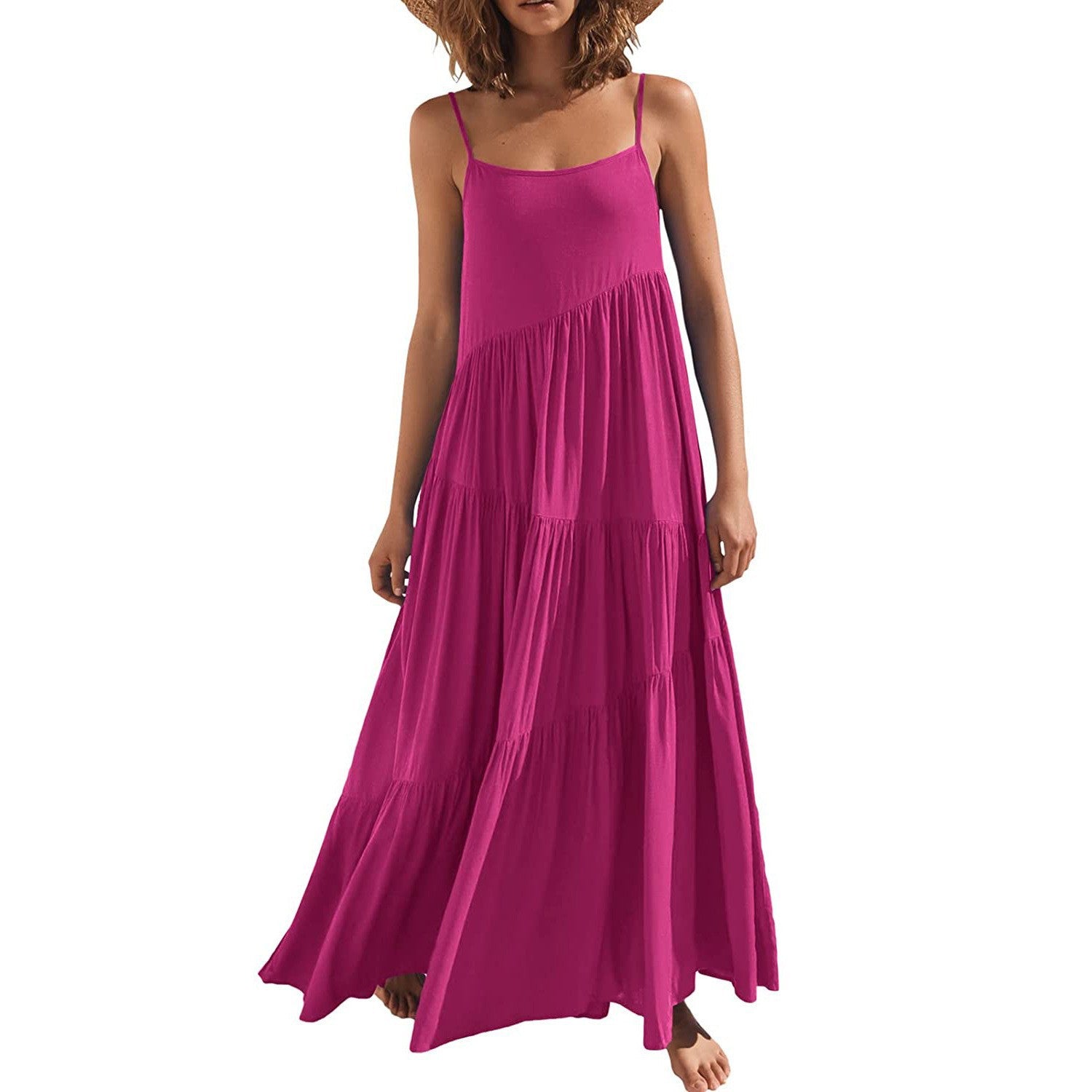 Casual Summer Beach Women Tank Top Dresses