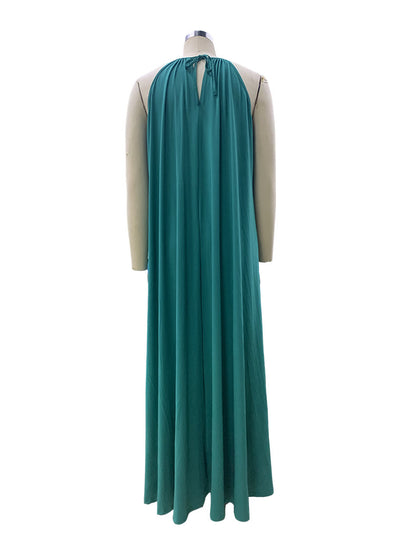 Summer Halter Sleeveless Long Dresses