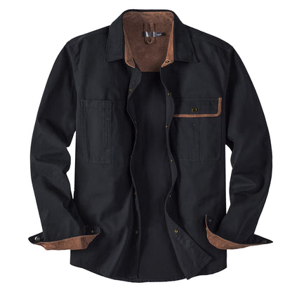 Casual Cotton Plus Sizes Long Sleeves Shirts for Men