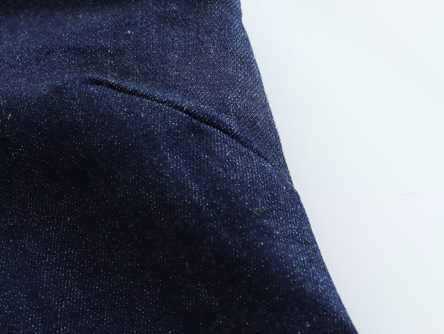 Sexy Back Zippered Strapless Denim Dresses