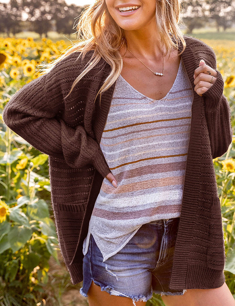Casual Fall Knitted Cardigans