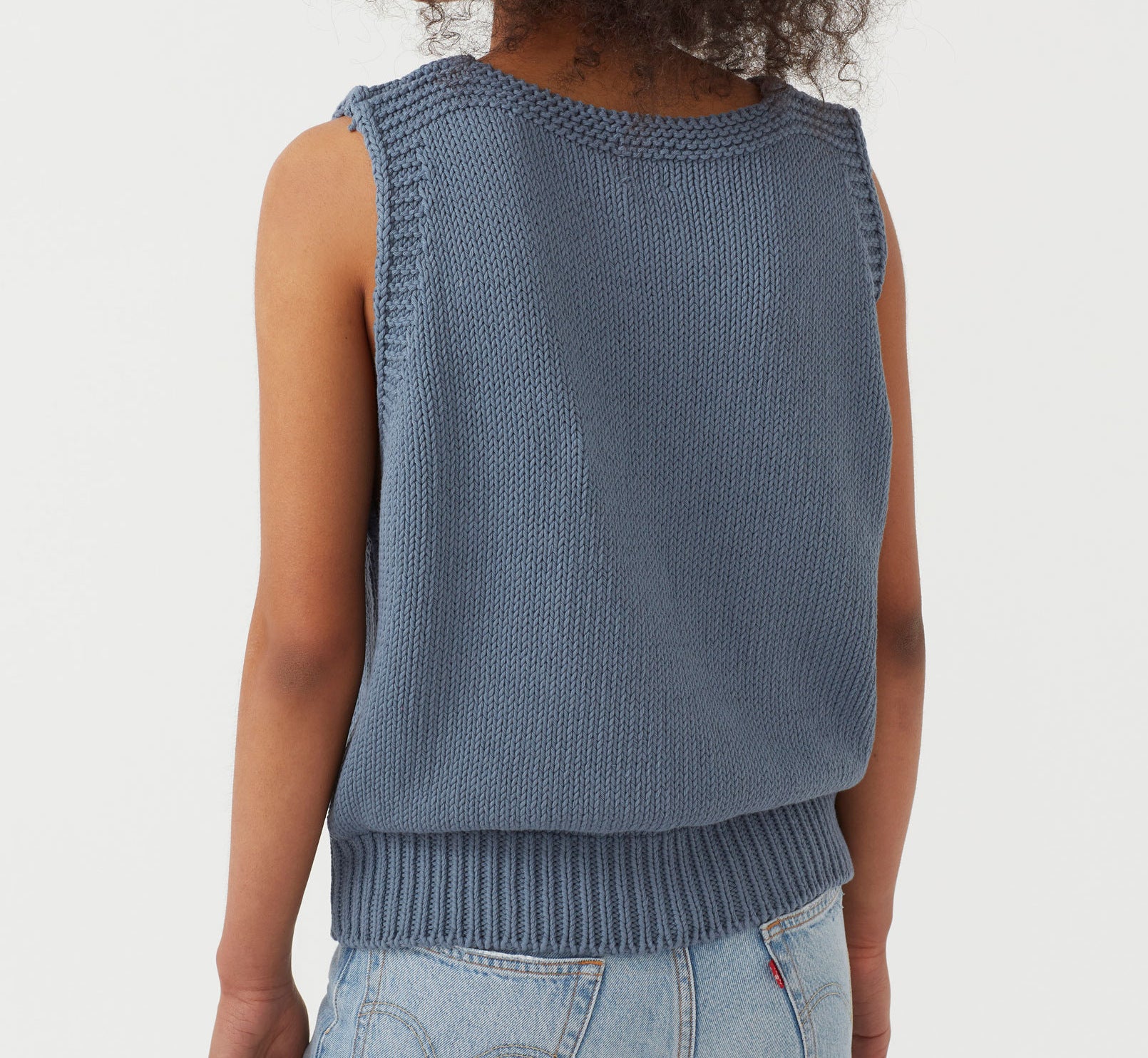 Sexy V Neck Sleeveless Knitted Vest