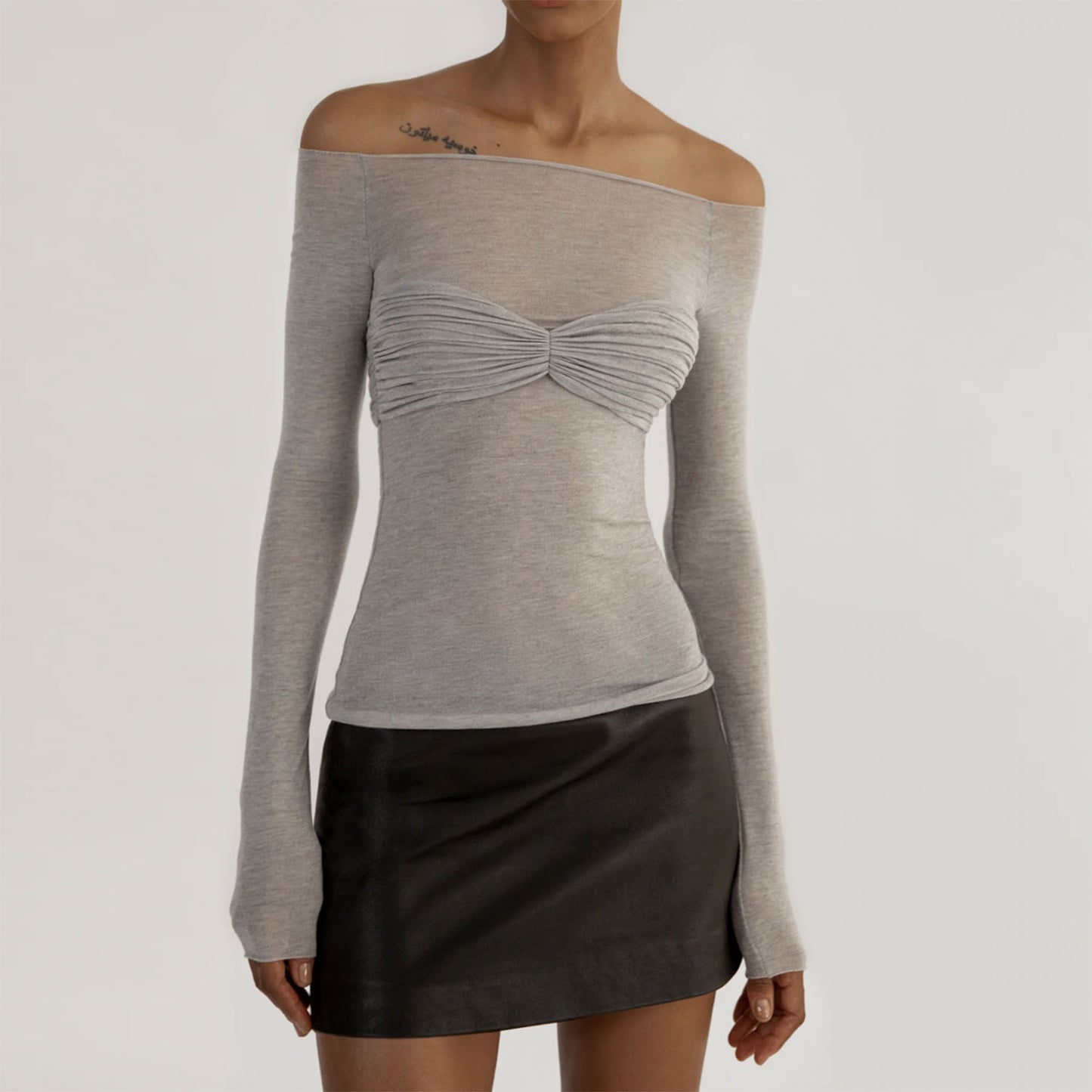 Sexy Off The Shoulder See Through Women Tops