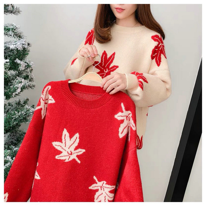 Casual Women Winter Knitted Pullover Sweaters