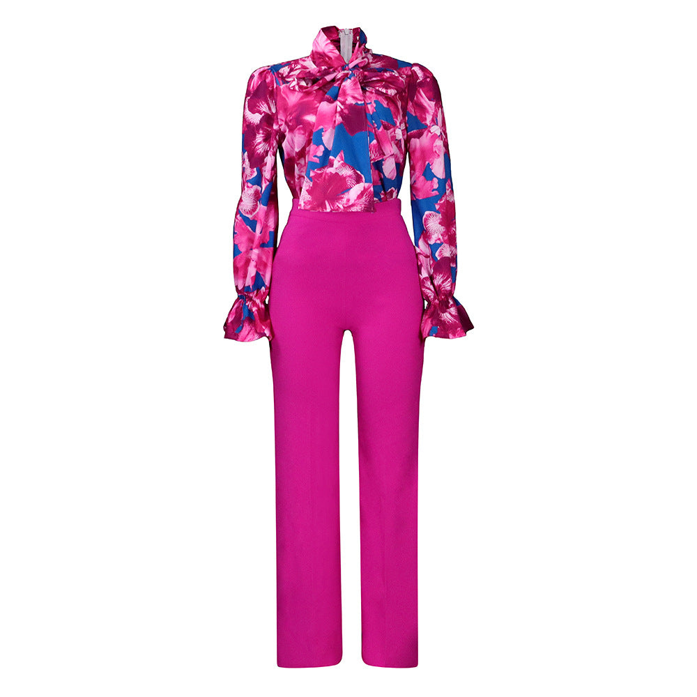 Fashion Plus Sizes Women Long Sleeves Shirts & Pants