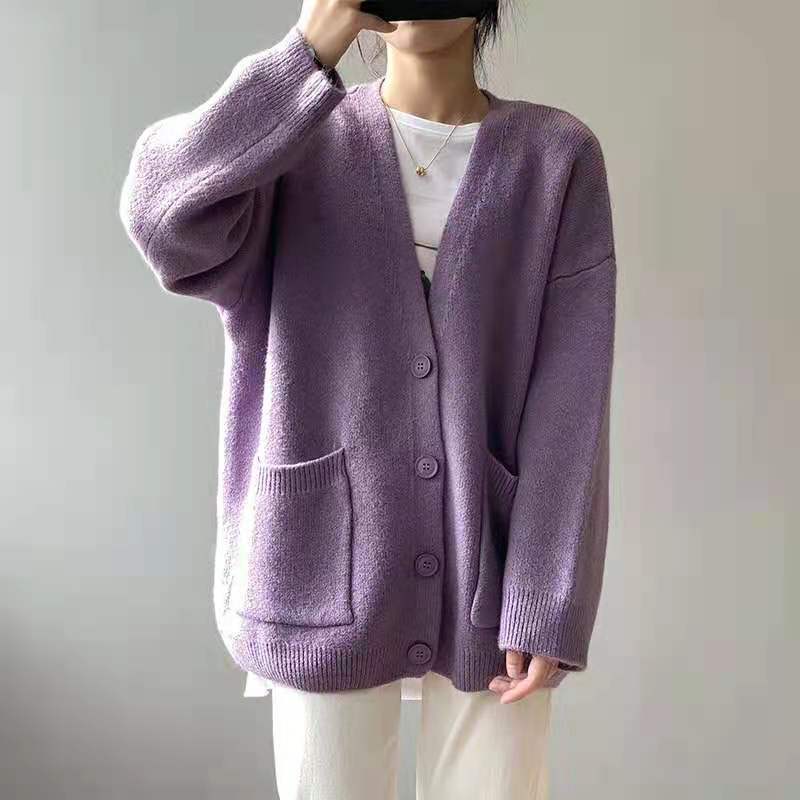 Casual Women Knitted Cardigan Sweaters